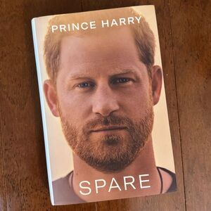 Prince Harry 'Spare' - Hardcover Book